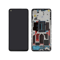 Ecrã completo OLED preto Oppo Find X3 Lite (com chassis)
