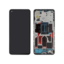 Ecrã completo preto Oppo Find X3 Lite (com chassis) (ReLife)
