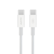 FAIRPLAY Cabo 60W USB-C para USB-C 1m (branco)