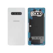 Vidro traseiro branco cerâmica Galaxy S10+ (G975F)