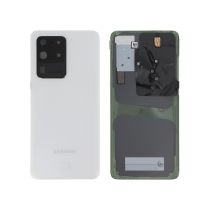 Vidro traseiro branco Galaxy S20 Ultra 5G (G988F)