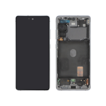 Ecrã completo branco Galaxy S20 FE 4G/5G (G780F/G781F)