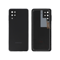 Vidro traseiro preto Galaxy A12/A12S (A125/A127F)