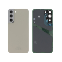 Vidro traseiro creme Galaxy S22+ (S906)
