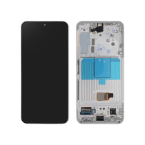 Ecrã completo branco Galaxy S22 (S901)