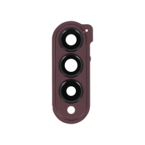 Lente da câmara + chassis bordeaux Galaxy Z Fold4 (F936B)