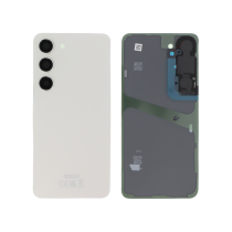 Vidro traseiro creme Galaxy S23 (S911B)
