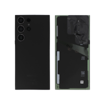 Vidro traseiro preto Galaxy S23 Ultra (S918B)
