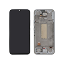 Ecrã completo prateado Galaxy A34 5G (A346B)