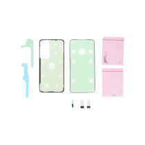 Kit de adesivos ecrã/vidro traseiro Galaxy S23 FE (S711B)