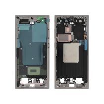 Chassis central titânio cinzento Galaxy S24 Ultra (S928B)