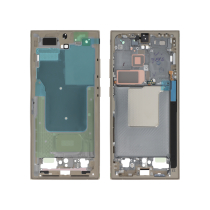 Chassis central titânio amarelo Galaxy S24 Ultra (S928B)