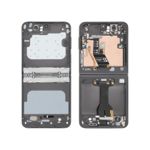 Chassis central preto Galaxy Z Flip6 (F741B)