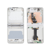 Chassis central branco Galaxy Z Flip6 (F741B)