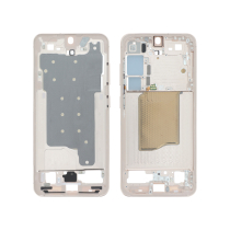 Chassis central rosa-dourado Galaxy S25 (S931B)