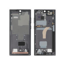 Chassis central preto Galaxy S22 Ultra (S908B)