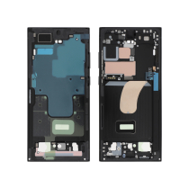 Chassis central cinzento Galaxy S23 Ultra (S918B)