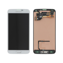 Ecrã completo branco Galaxy S5 (G900F/G901F)