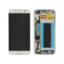 Ecrã completo branco Galaxy S7 edge (G935F)
