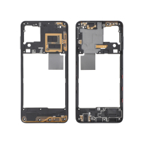 Chassis central preto Galaxy A22 4G (A225F)