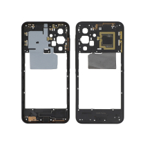 Chassis central preto Galaxy A17 5G (A176B)