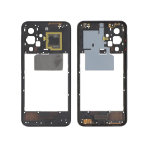 Chassis central preto Galaxy A17 4G (A175F)