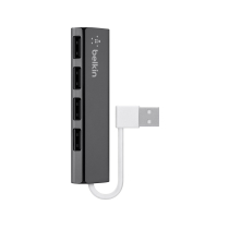 BELKIN Hub de Viagem 4 Portas USB 2.0 (preto)