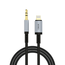 WiWU Cabo Áudio Lightning para Jack 3.5 mm (Wi-C048T)