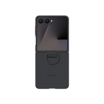 SAMSUNG Capa de proteção em silicone com Anel Galaxy Z Flip7 FE (preta)