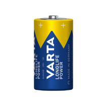 VARTA Pack 2 Pilhas alcalinas Longlife Power (C)