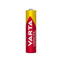 VARTA Pack 4 Pilhas alcalinas AAA Longlife Max Power
